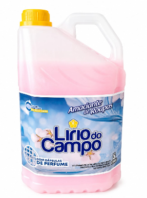 AMACIANTE DE ROUPAS - 5 LITROS AROMA BABY (ROSA)