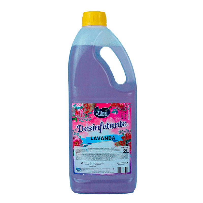 DESIFETANTE - 2 LITROS AROMA LAVANDA