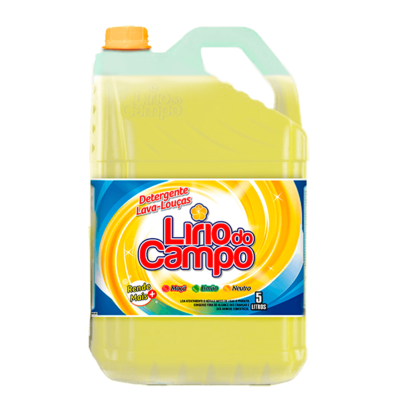 DETERGENTE LAVA LOUÇA - 5 LITROS DETERGENTE NEUTRO