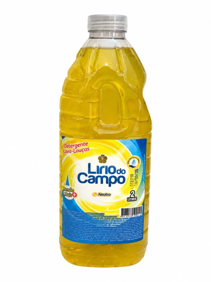 DETERGENTE LAVA LOUÇA NEUTRO - 2 LITROS