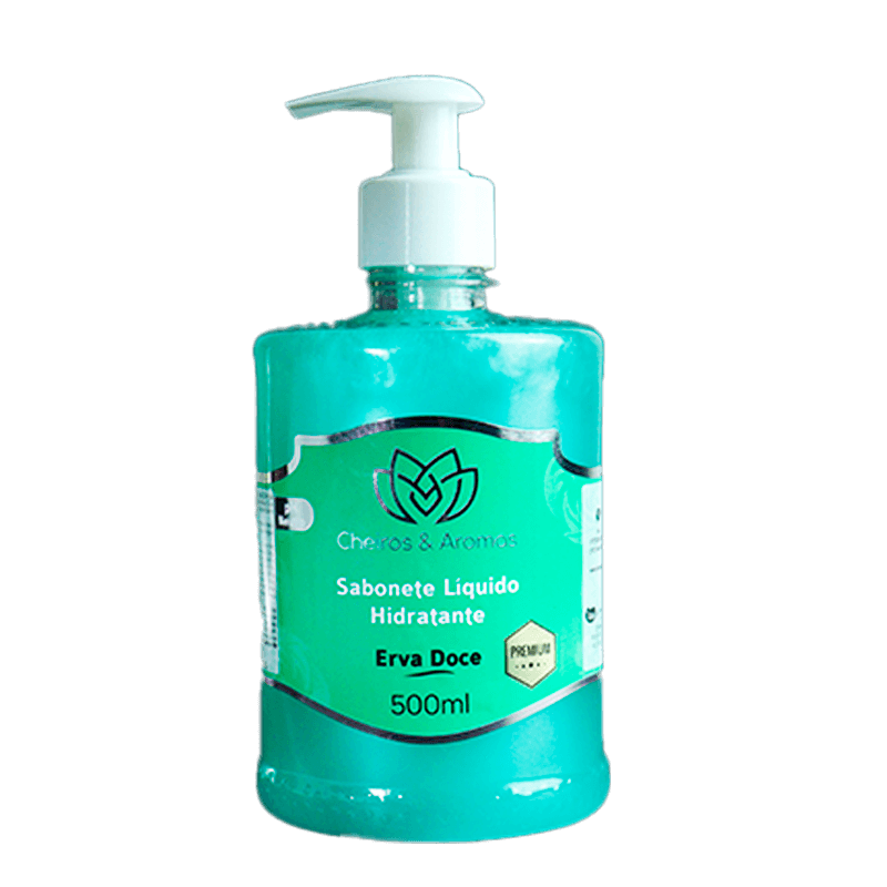 SABONETE LIQUIDO PREMIUM – 500ML ERVA DOCE